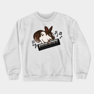 Keyboard Bunny Crewneck Sweatshirt